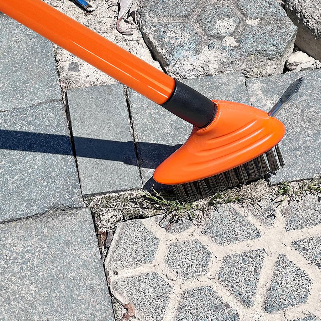 Набор инструментов для уборки сада, Многофункциональная щетка для удаления с многоголовочным проволочным скребком, Оборудование для уборки на открытом воздухе и патио