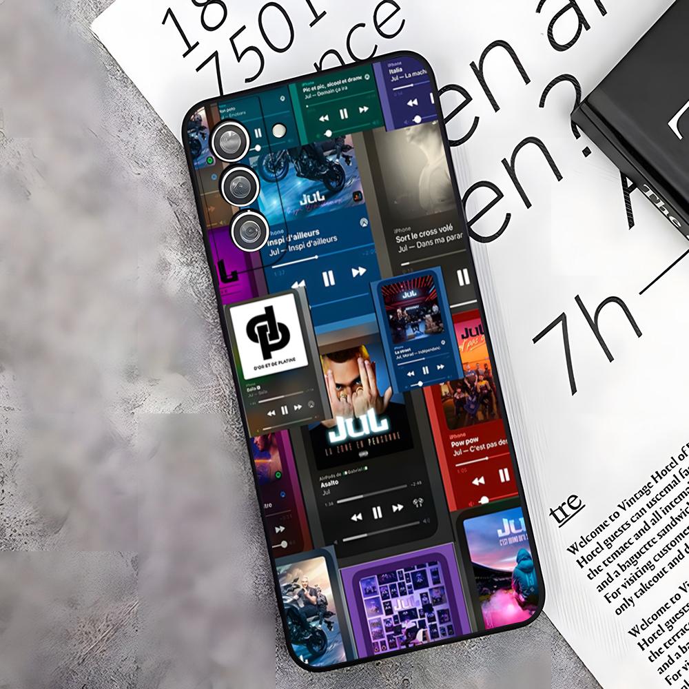 Cest Pas Des Lol J-JuL Rapper Phone Case For Samsung S26 S25 Edge S24 S23 S22 S21 S20 Ultra Plus Fe Galaxy A54 A53 A34 A25 A16 C