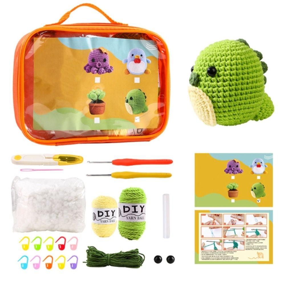 Handmade Crochet Kit DIY Handmade Doll Doll Crochet Kit Arts,Crafts & Sewing DIY Knitting  Beginner