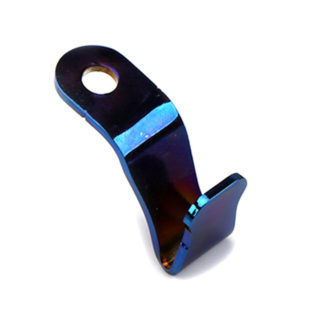 Крючок для зеркала заднего вида Крючок для мотоциклетного шлема Стальной держатель для шлема Простая установка Хранение сумки для хранения шлема