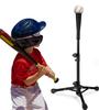 Baseball Children's Batting Tee Batting Stepless Height Adjustment Tee Stand Ball Holder Practice Batting Softball Hardball Boys Baseball Softball