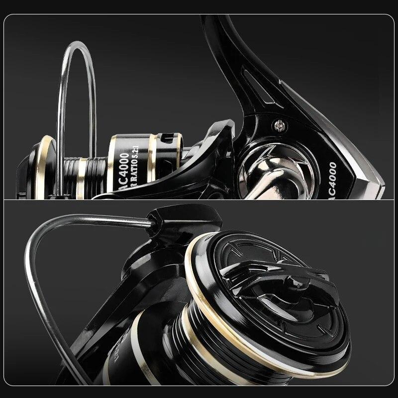 Новая спиннинговая катушка Max Drag 8KG для рыбалки AC3000 4000 5000 катушка металлическая ручка шпули морская джиг карповая катушка рыболовная катушка колесо
