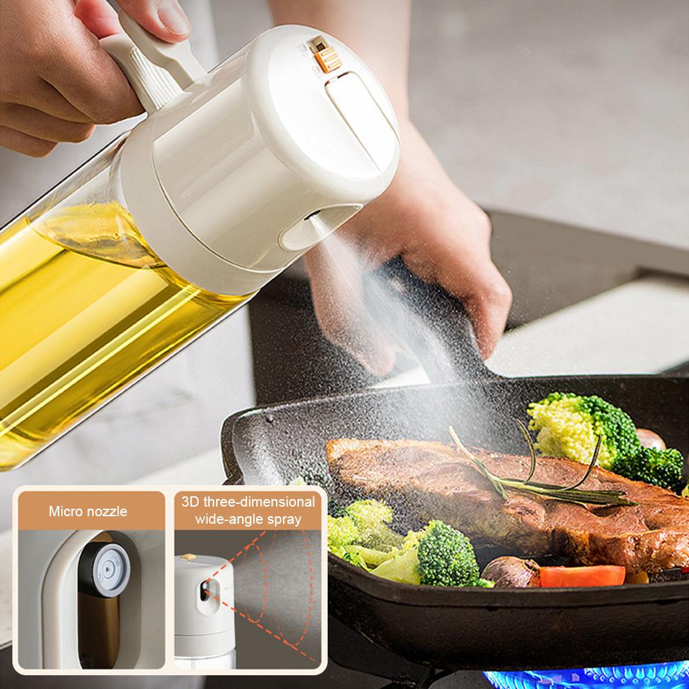 2 в 1 бутылка-дозатор для оливкового масла многофункциональная герметичная бутылка для масла для использования на кухне