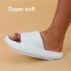 Thick Platform Cloud Slippers Women Comfort Soft Sole Eva Home Slides Non Slip Bathroom Shoes Woman  Summer Beach Flip Flops