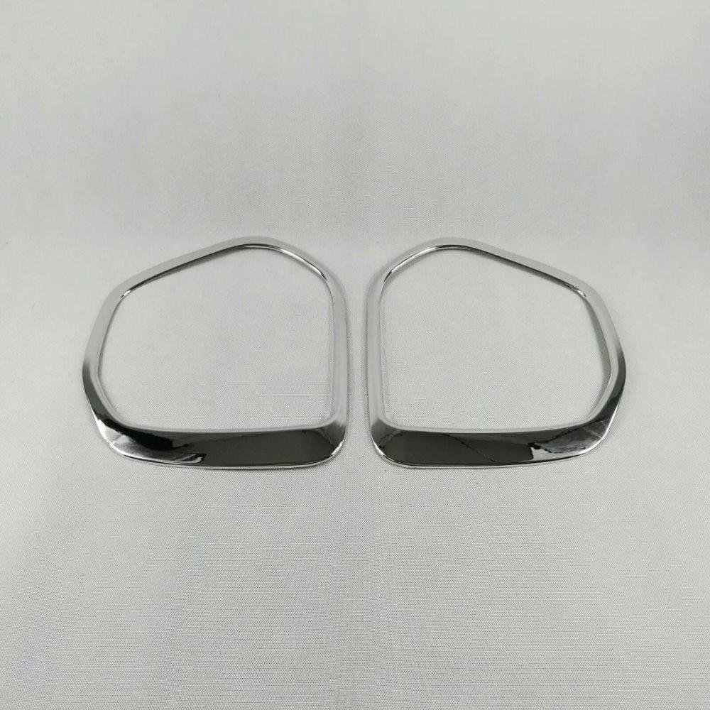 ABS хромированная передняя противотуманная фара, накладка, рамка лампы противотуманной фары, наклейка, внешние аксессуары для Kia Sportage 4 QL 2016 2017