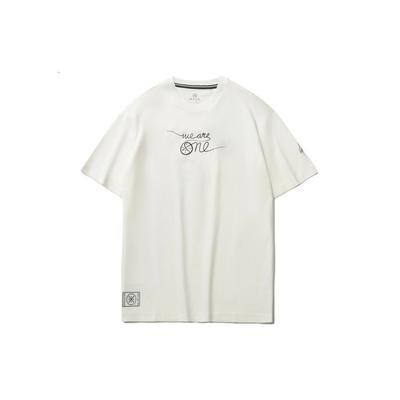 Футболка X DFT Wade Series с принтом на спине, спортивная, с круглым вырезом, мужская, цвет белый AHSR573-2