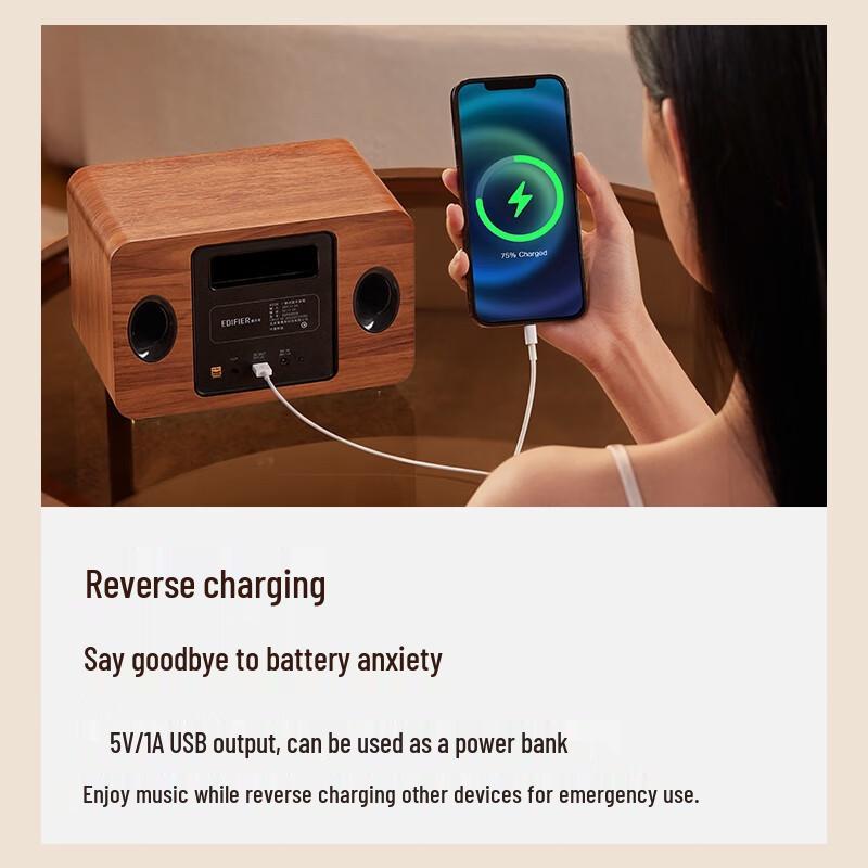 EDIFIER M330 Retro Wireless Bluetooth Speaker