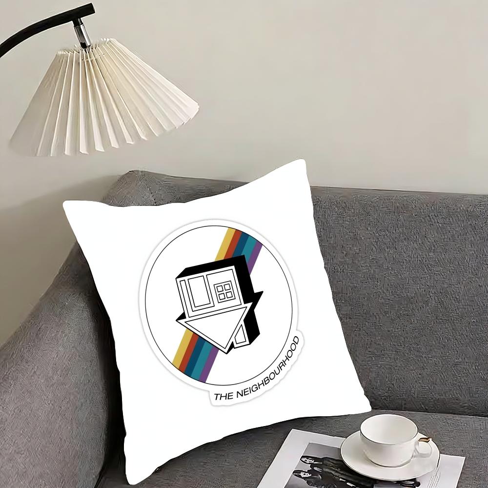 Design NNeighborhood Classic Cushion Cover Elegant Comfort Pillowcase Sofa Bed Doublesided Printed Invisible Zipper Home Decor