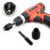 Quick Change Keyless Drill Bit Chuck Hex Shank Adapter Converter Tool Electric Micro Motor Clamp Chuck Grinder Drill Chuck