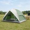 Camping Tent with Rainfly Waterproof Green 360 x 245 x 185 cm