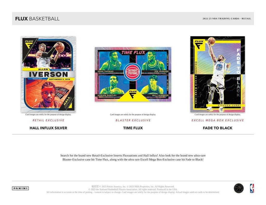 NBA Panini Flux Basketball Card Mega Box Panini Flux Basketball Card Mega Box 2022-23 [Item]
