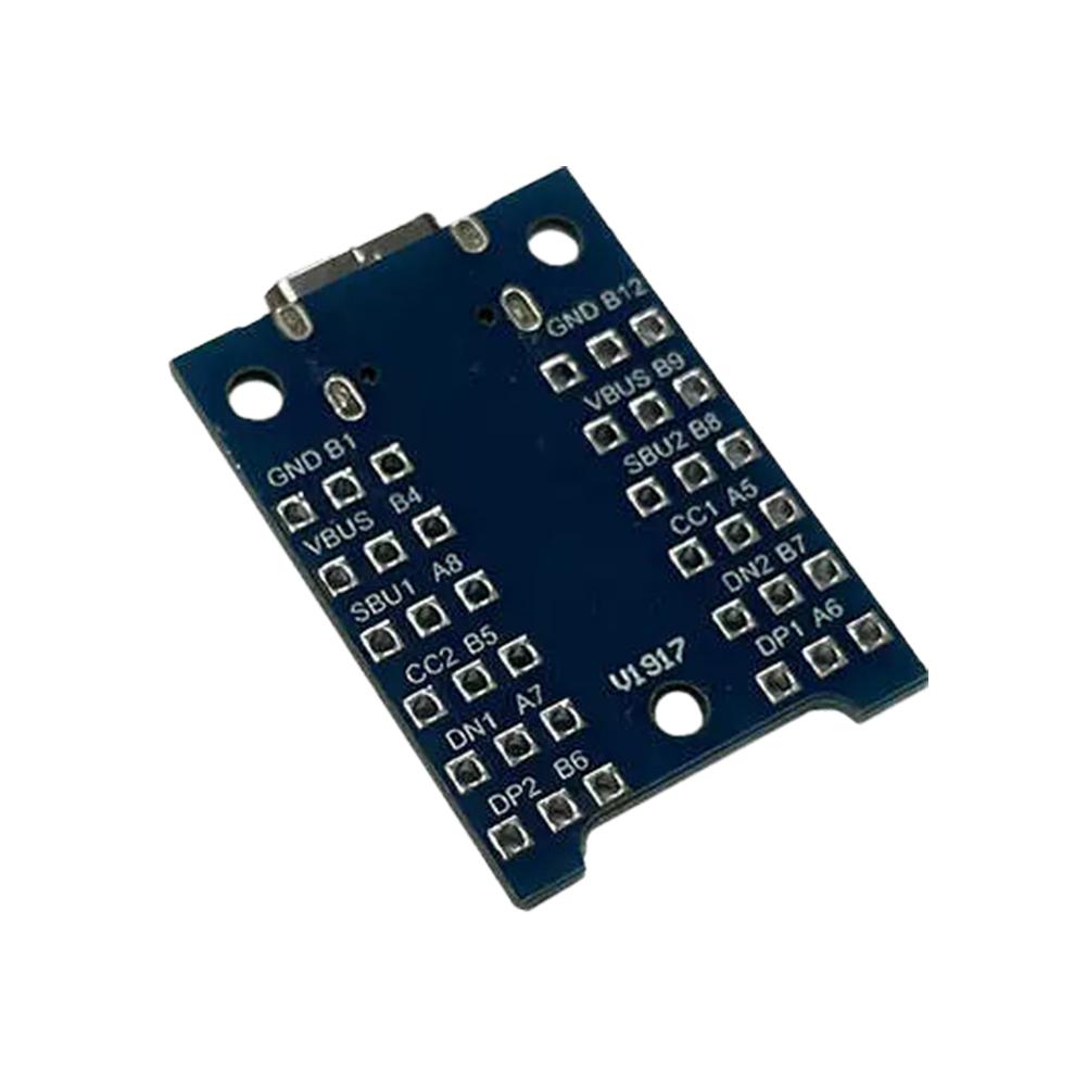 USB 3.1 Type-C Женская плата адаптера Интерфейс USB USB Type-C Тестовая зарядная плата Type-C USB 3.1 Тестовая печатная плата Разъем адаптера