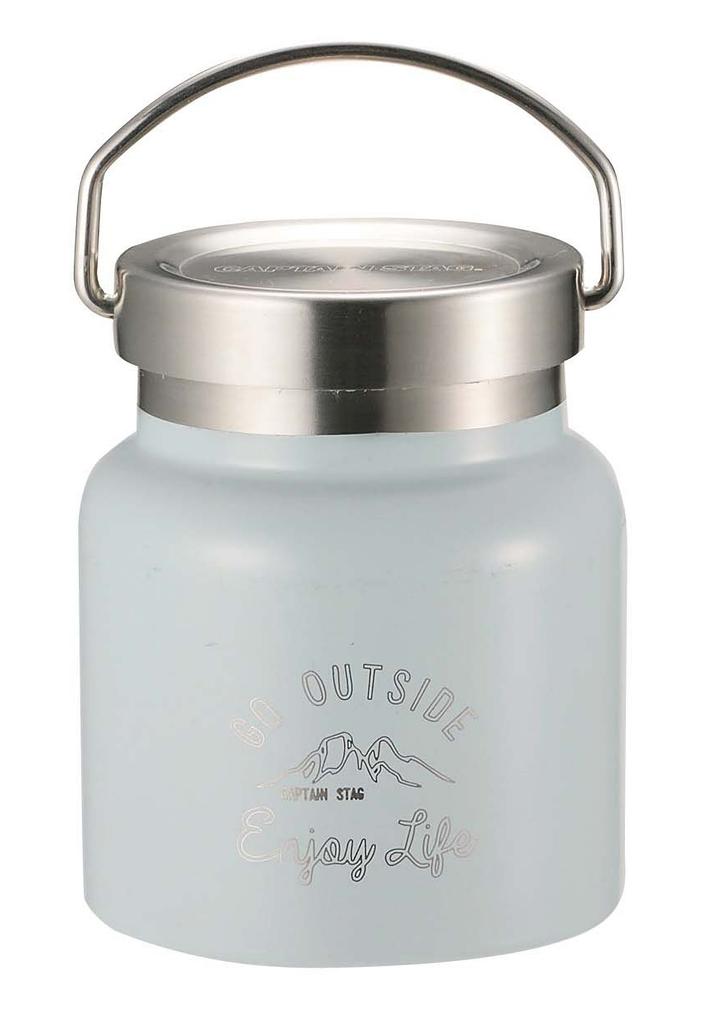 Captain Stag Food Food Water Double Stainless Steel Vacuum Hot Cold HD Food (CAPTAIN STAG) Pot, Container, Bottle, Bottle, Insulated, & Insulation,
