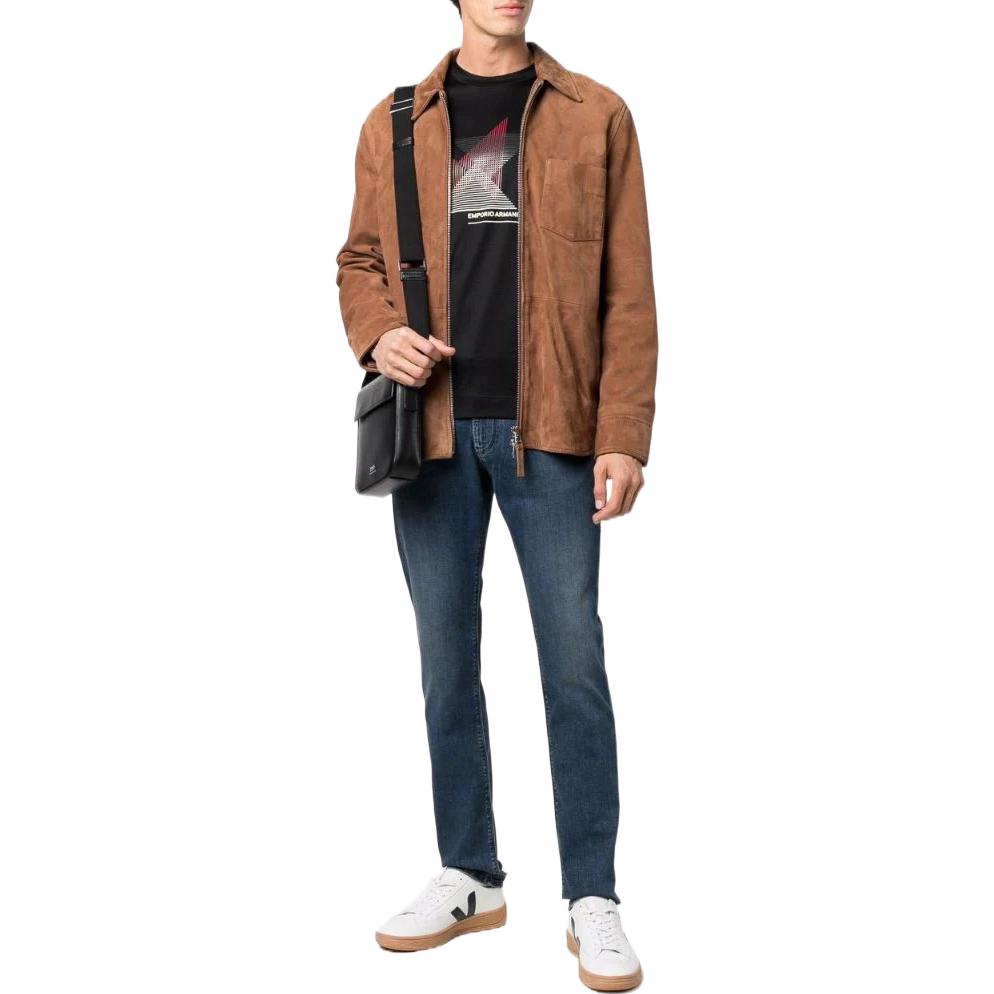 EMPORIO ARMANI FW22 Jeans Men's Blue 8N1J06-1G19Z-0942