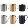 Кофейная кружка из нержавеющей стали 150/280 мл без деформации, отличное универсальное простое пиво для путешествий