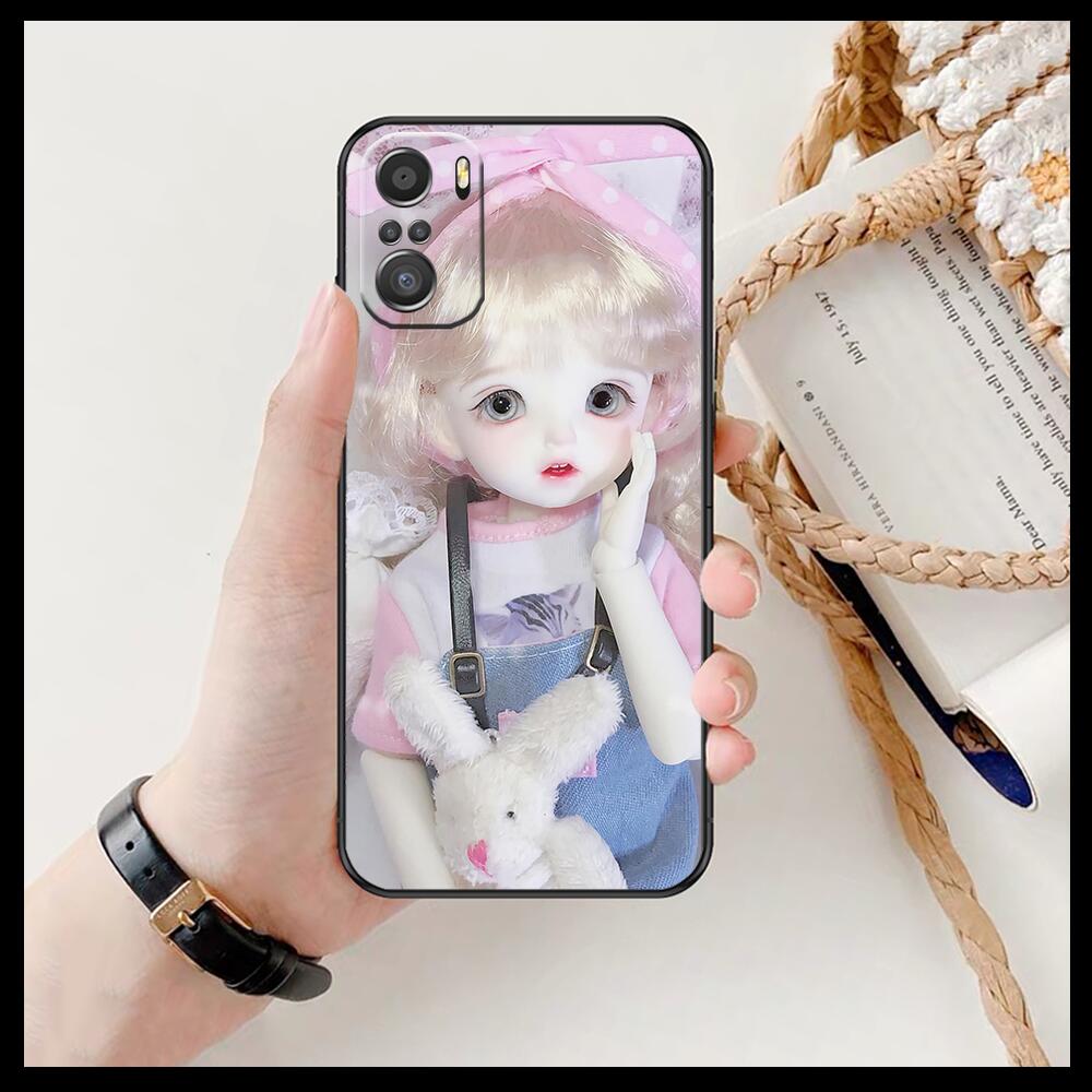 Мягкий черный чехол для телефона Krajews Creepy Dolls для Xiaomi Redmi Note 10S 10 9T 9S 9 8T 8 7S 7 6 5A 5 Pro Max