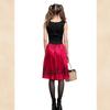 Women's Vintage Dress Color Patchwork Cosplay Sleeveless Dresses