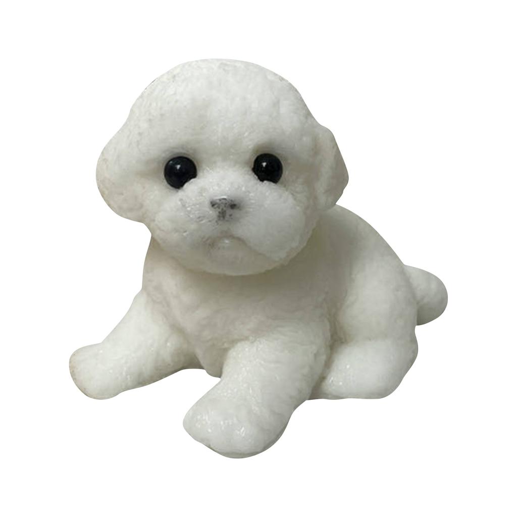 Cute Pet Puppy Decompression Toy, Two Colors Available, Tabletop Ornament, Cute Puppy