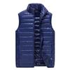 Winter Portable  Casual Sleeveless Lightweight  Fashion Brand Men Down Vest Coats Plus Size