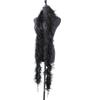 Ostrich Feather Top Short Hair Clothing Accessories Diy Top Feather 
