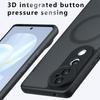 Для Vivo S19 V40 Pro Чехол Матовый Magsafe Противоударный Встроенный Угол с Подушкой Безопасности Нежелтеющий Материал Мягкая Обложка