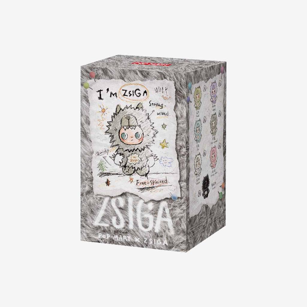 POP MART ZSIGA Я серия Zsiga - Виниловая Плюшевая Подвеска Слепой Бокс