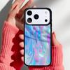 Голографический Dope Trippy Принт Чехол для Телефона для iPhone 17 16 15 14 13 Pro Max Задняя Крышка для 12 11 Pro Coque