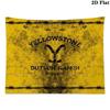 Yellowstone Wall Tapestry Aesthetic Wall Hanging Printed Fabric Blanket Decorative Tapestries for Bedroom Living Room Home Decor