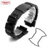 Plastic Watch Band 26*16mm Strap for Casio G-Shock DW-6900/DW9600/DW5600/GW-M5610 and Stainless Steel Case Bumper Accessories