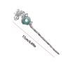 Cheongsam Green  Hanfu Hair Sticks Metal Hairpin Ancient Style Hairpin Chinese Style Headwear