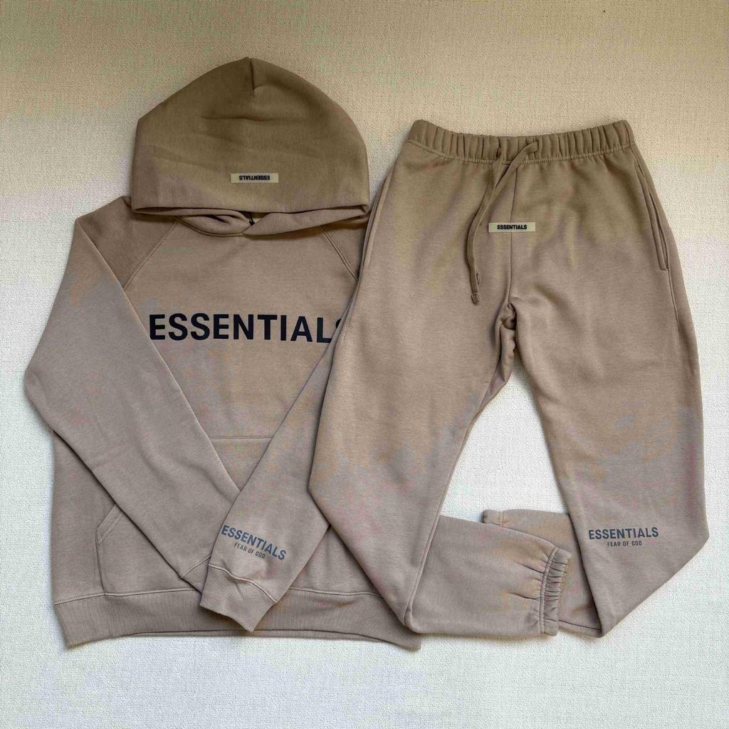 ESSENTIALS Унисекс Свободная Светоотражающая Толстовка с 3D-буквами