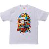 Футболка Bape X Marvel Comics с камуфляжем Черная Вдова 1F23110925