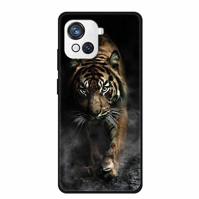 Для чехла Oscal C80 Защитная крышка 6.5" Крутой Лев Кошка Мягкий Силикон Задняя Панель Телефона Для Blackview Oscal C80 C 80 Бампер Чехол