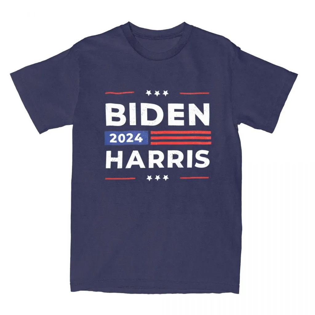 T Shirt Biden Harris 2024 President American Flag T Shirts Fashion Summer Tee Shirt