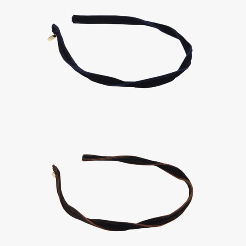 Святая Роскошь Синди Вельветовая Повязка для Волос 2 Цвета