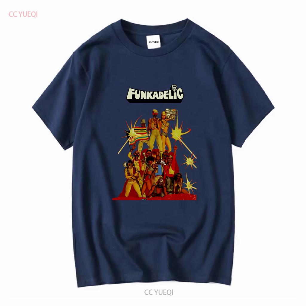 Funkadelic Джордж Клинтон Футболка Эдди Хейзел Основной Parliament pfunk Концерт Винтажный Постиранный Топ Для Повседневной Носки Мода