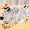 Summer Socks Beautiful All Match Lightweight Invisible Socks Clear Design Lady Socks Thin Socks Footwear