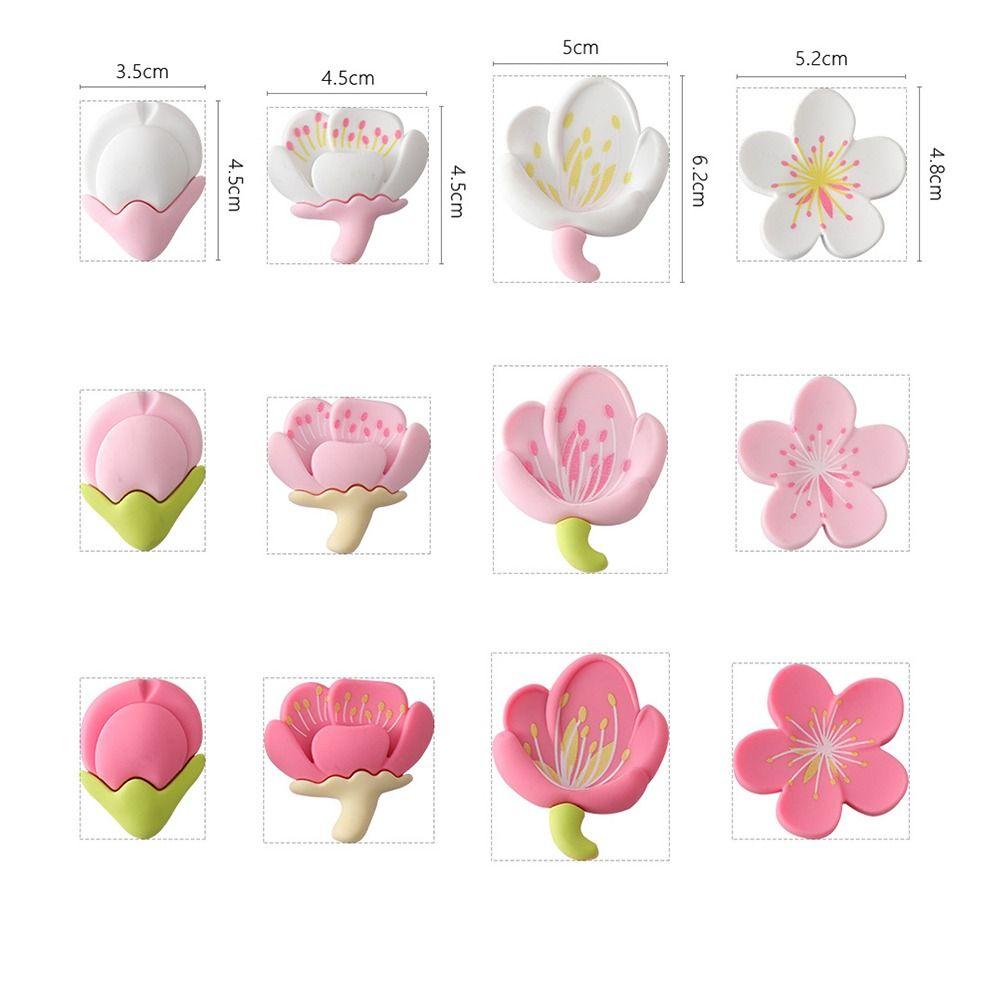 Blossom Shaped Cute Magnetic Creative Note Holder Message Sticker Board Stickers Fridge Magnets