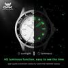 OPK 6109 Fashion Sport Men's Watch Luminous Waterproof Silicone Strap Auto Date Top Original Quartz Man Wristwatch