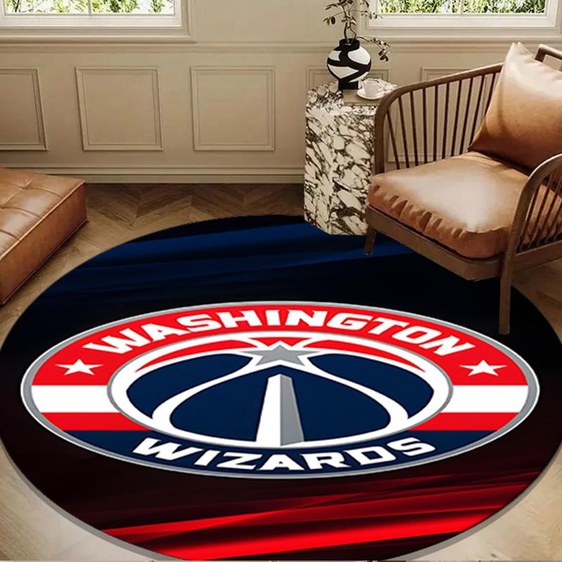 Washington basketball Stars Round mat, Anti-slip Circle Carpet Chair rug For livingroom,Bedroom, doormat home decor Gift Christmas Gifts