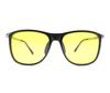 Солнцезащитные очки Bunny Walk BW-0215Y Поляризованные блестящие чёрные/желтые (1317)