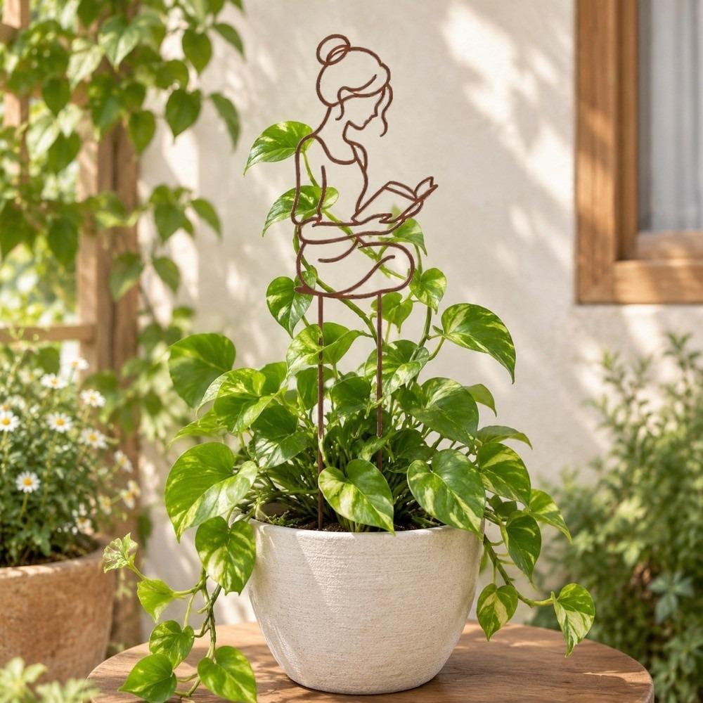 Iron Plant Fixed Frame Strong Load Bearing Plant Climbing Trellis Greenhouse