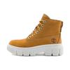 Lightweight Top Layer Cowhide Breathable Warm Wear-Resistant Short Outdoor Boots Women Boots Wheat A5P2D