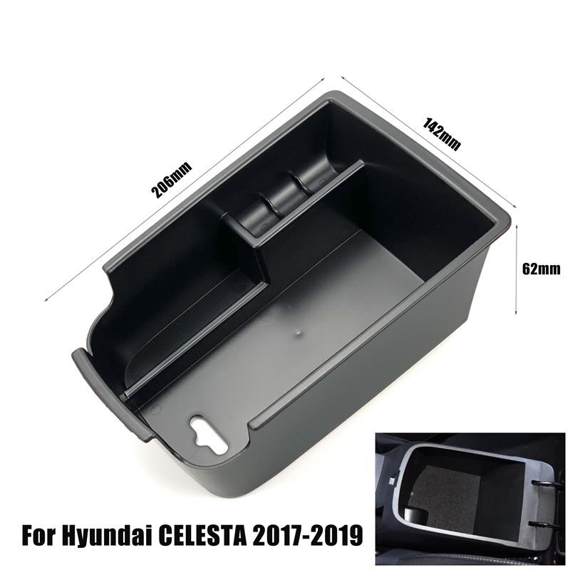 Для Hyundai Kona Encino CELESTA Tucson iX35 iX25 Creta VERNA Solaris LAFESTA Elantra Avante Mistra Стайлинг автомобиля Подлокотник Бардачок