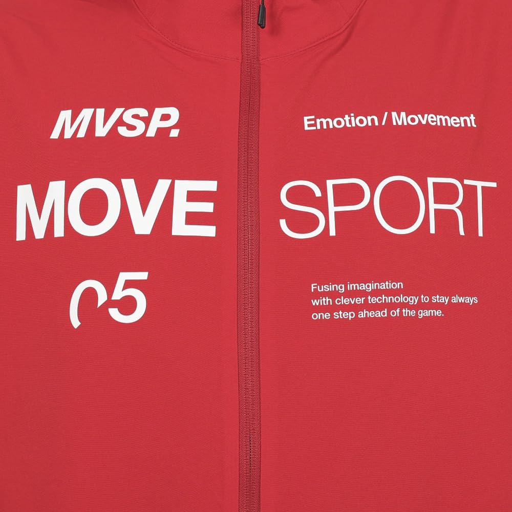 Толстовка с капюшоном DESCENTE AIRY TRANSFER Spanlike с аутентичным логотипом и застежкой-молнией