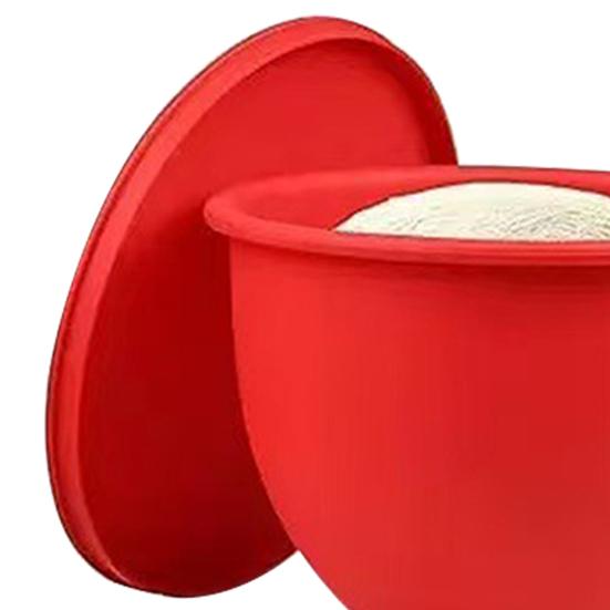 Силиконовый вкладыш для чаши миксера KitchenAid с наклонной головкой объемом 5 кварт, нескользящий коврик для смешивания с крышкой, подходит для микроволновой печи, защищает оригинальную чашу, кухня