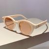 Vintage Round Sunglasses  New In Stylish Multi Candy Color Women Shades Trendy Fashion Brand Design Gradient Eyewear