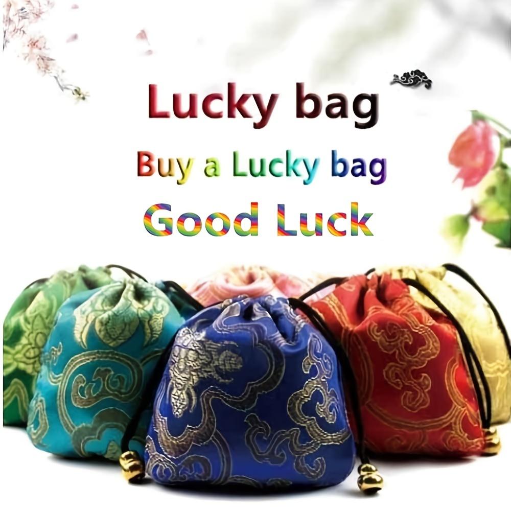 Chinese Style Jewelry Bags Brooch Bags, Character Bead Bracelet Storage Bag