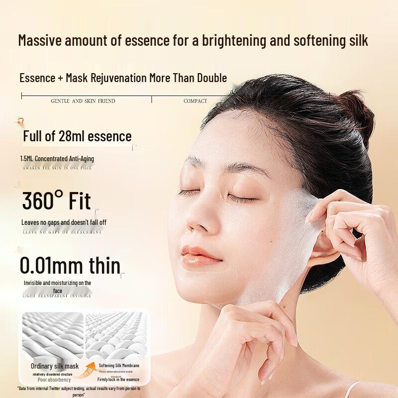 VITESSE Astaxanthin Dual-Action Tightening & Brightening Face Mask