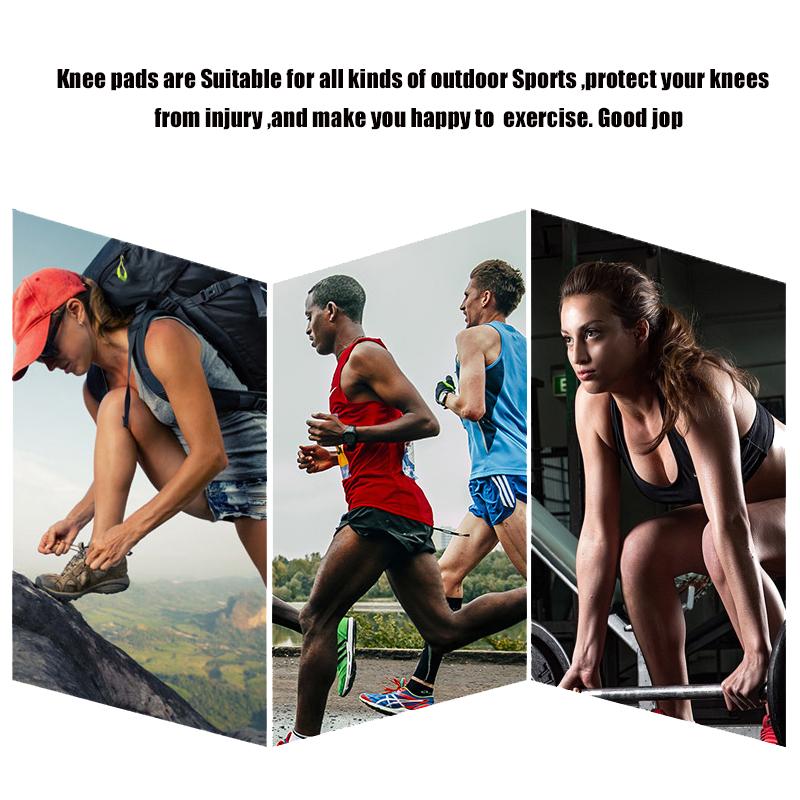 1 шт. эластичных наколенников, опоры для коленей для баскетбола и волейбола, эластичные нейлоновые компрессионные ремни для занятий спортом, бега, езды на велосипеде